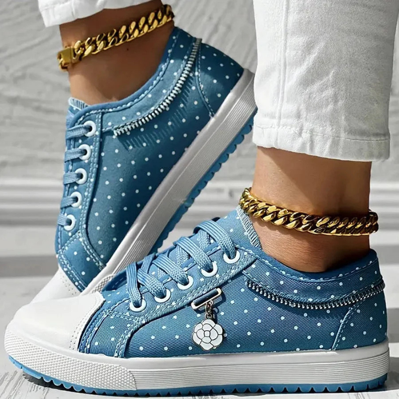 FLORIVIA | Breathable Floral Sneakers