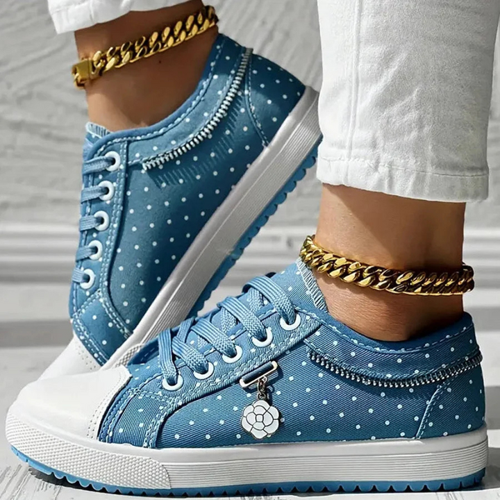 FLORIVIA | Breathable Floral Sneakers