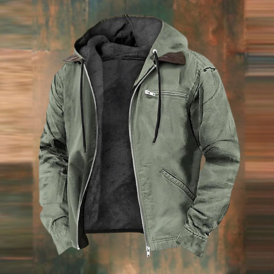 CALLUM | Lightweight Hooded Jacket for Autumn Days