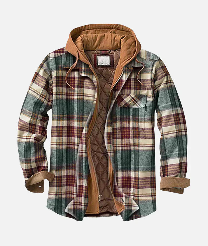 Romeo | Elegant Patchwork Check Jacket