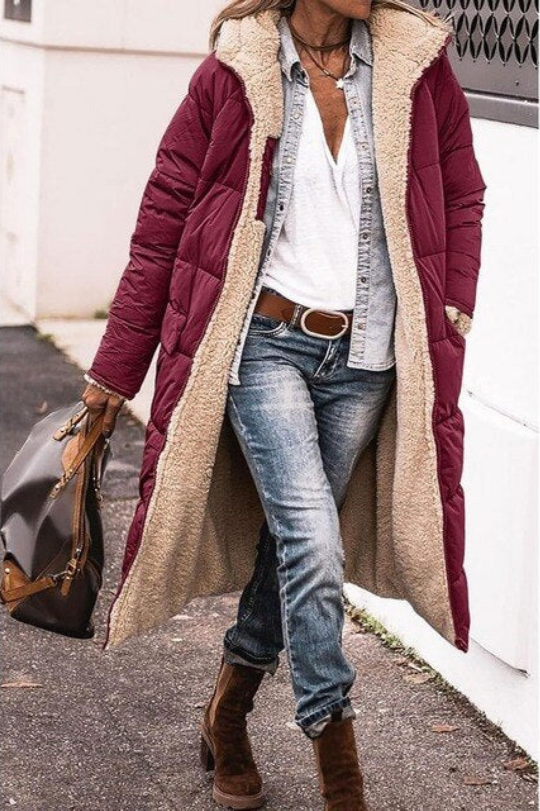 LOREVA | Reversible Winter Coat