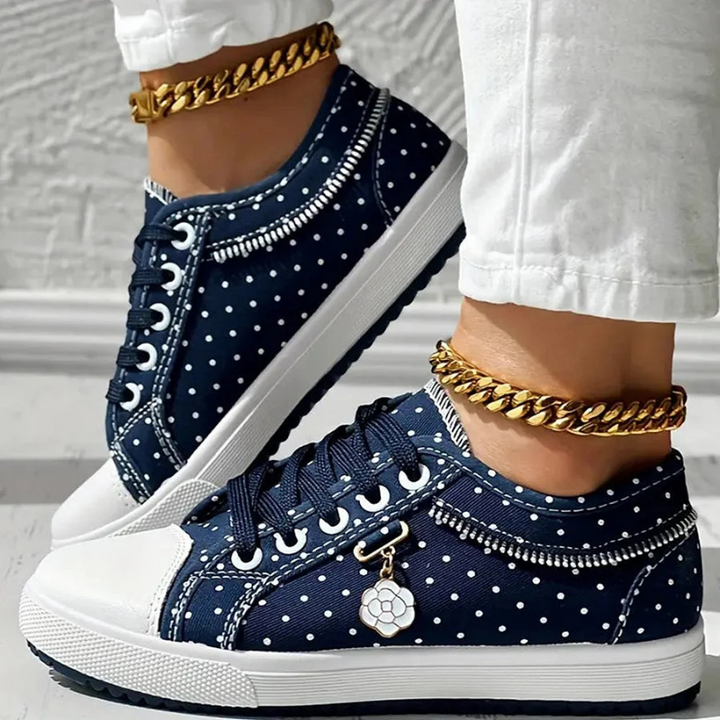 FLORIVIA | Breathable Floral Sneakers