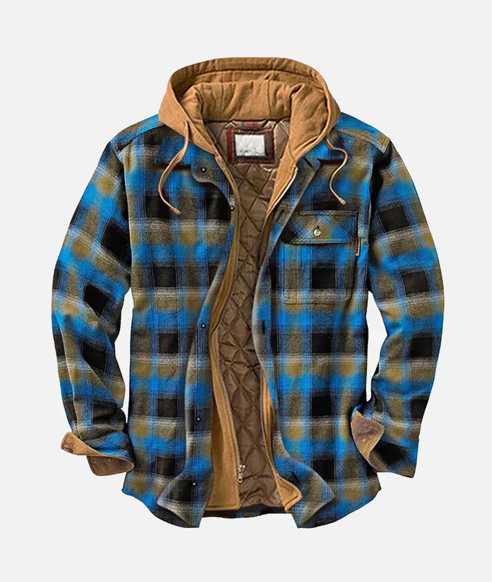Romeo | Elegant Patchwork Check Jacket