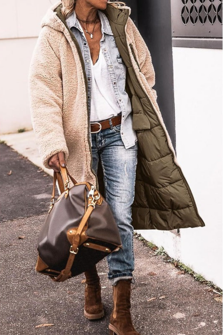LOREVA | Reversible Winter Coat