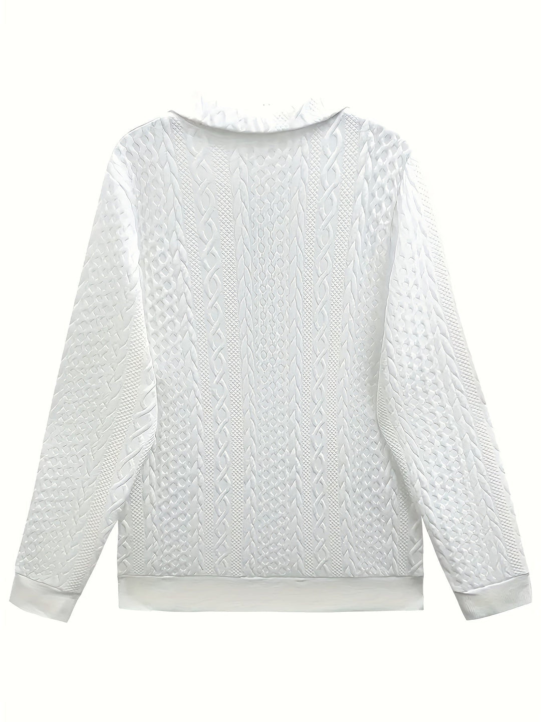 YANNA | Elegant Zip Pocket Sweatshirt