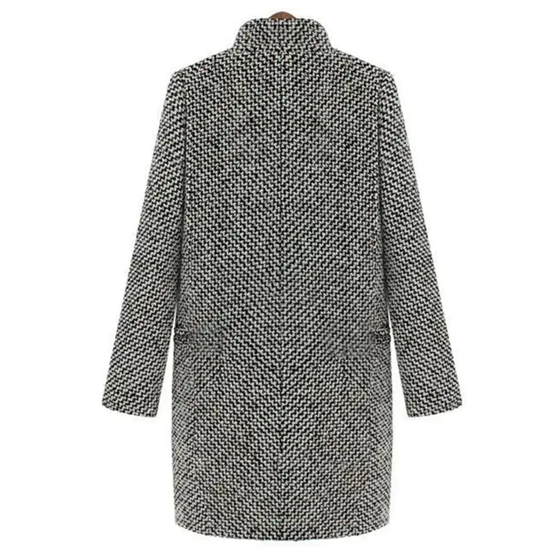 CLARA | Elegant Longline Coat for Chilly Days