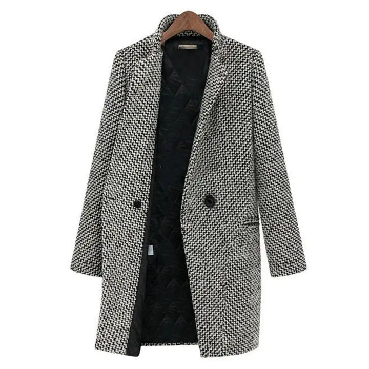 CLARA | Elegant Longline Coat for Chilly Days